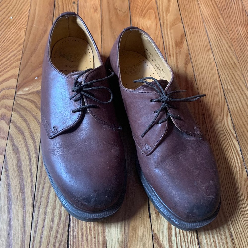 Dr Martens Vintage Leather Oxfords Made in England